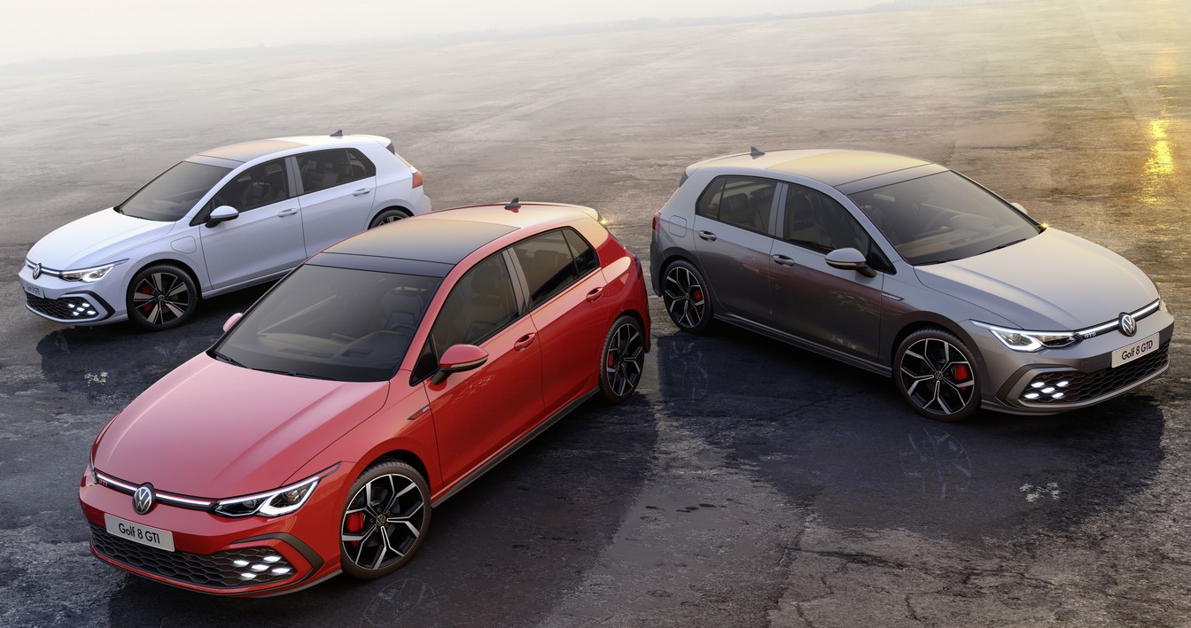 Imagem mostra nova geração dos esportivos GTI, GTE e GTD