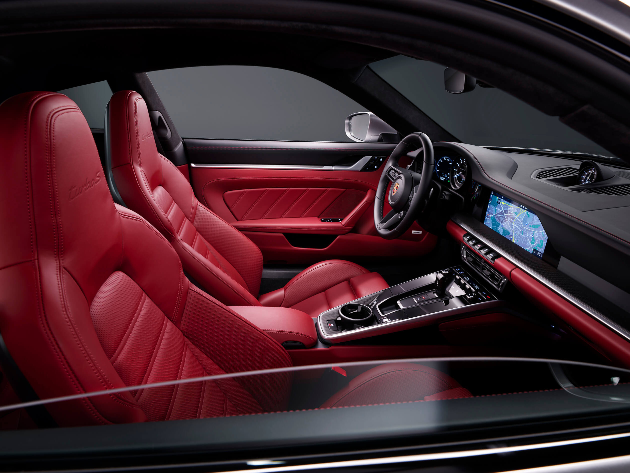 Painel do Porsche 911 Tubo S 2021