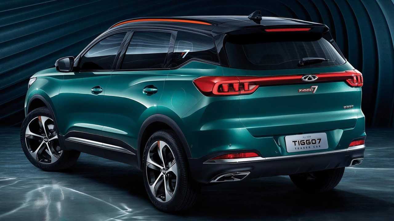 Chery Tiggo 7 2021 de traseira