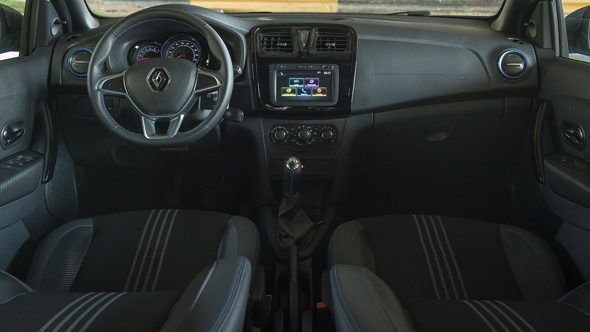 Sandero GT-Line por dentro