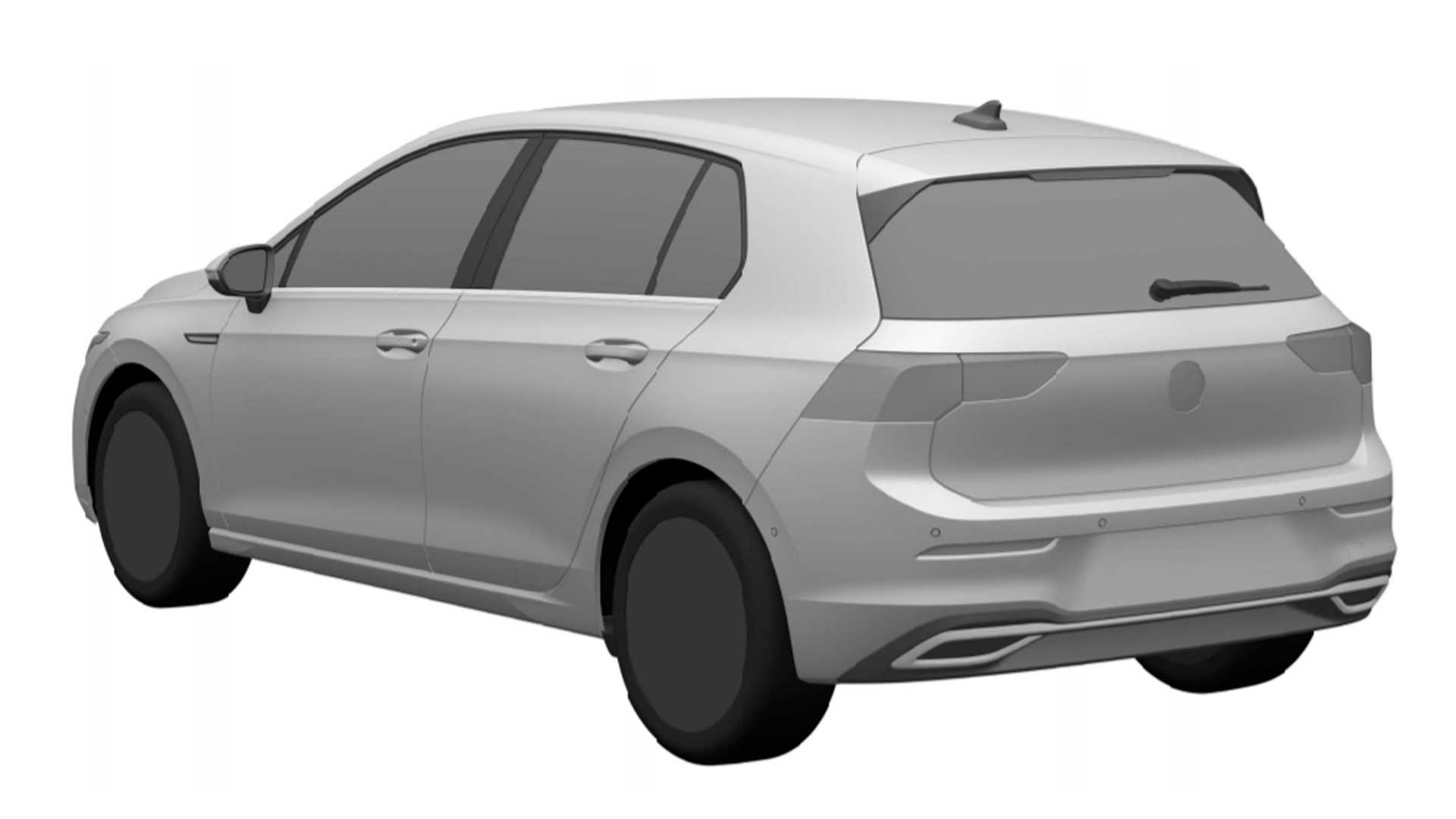 Golf 8 No Inpi De Traseira