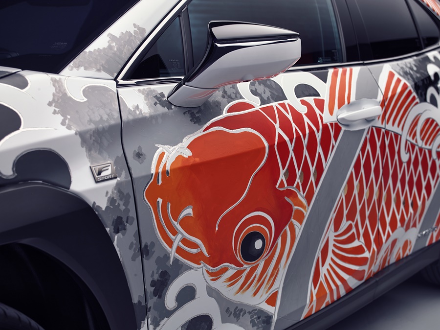 Lexus Ux O Primeiro Carro Tatuado Do Mundo 3