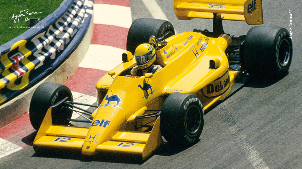 Ayrton Senna Lotus F1 1987