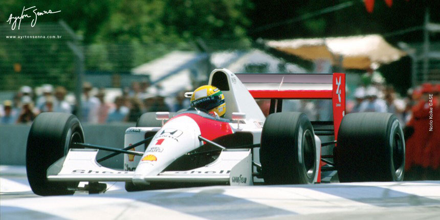 Ayrton Senna Mclaren F1 1991