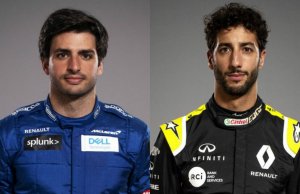 Sainz Jr E Ricciardo F1