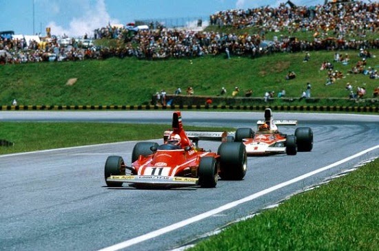 A antiga curva do Laranja no Autódromo de Interlagos