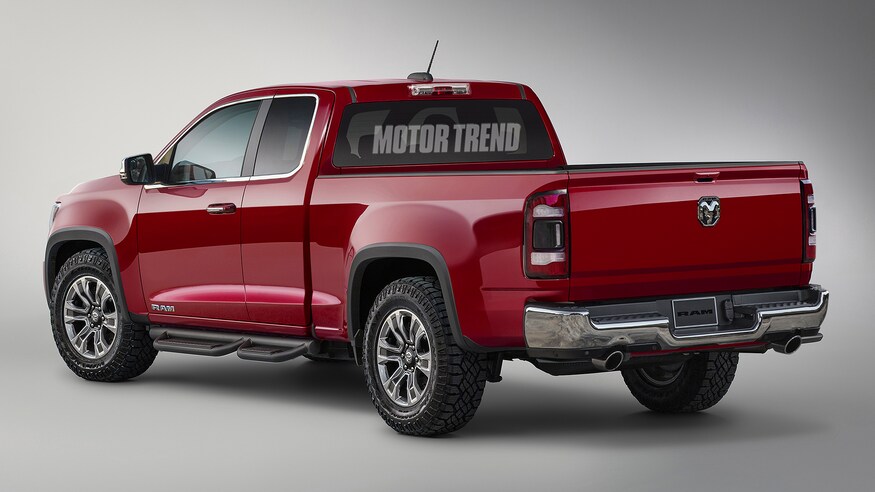 RAM Dakota de traseira