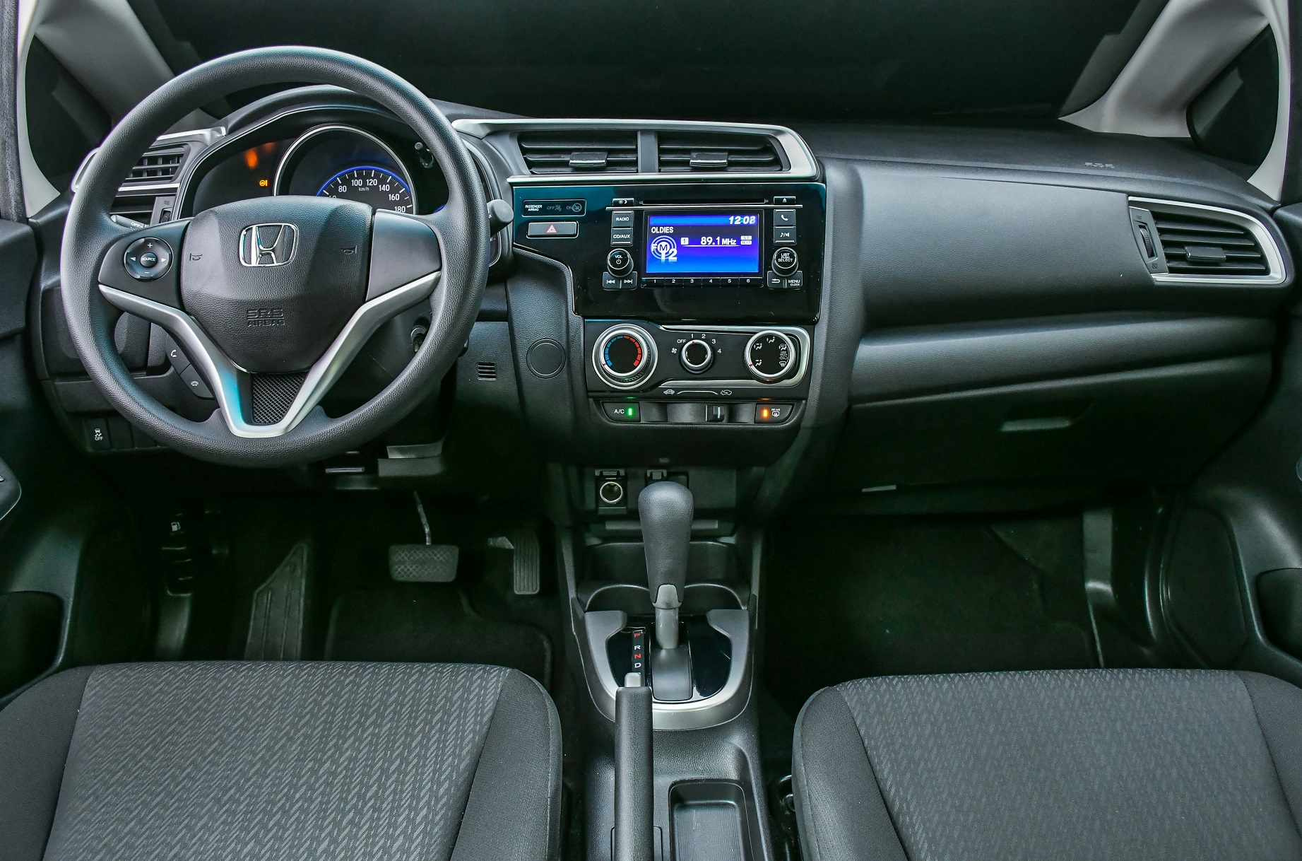 Painel do Honda Fit LX