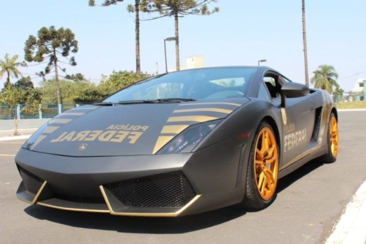 Carros de polícia do Brasil Lamborghini Gallardo