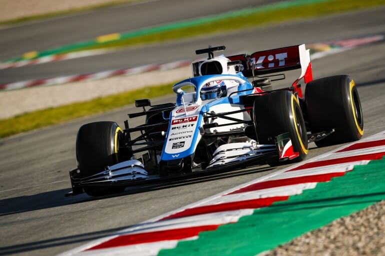 Wlliams Testes F1 Em Bacelona