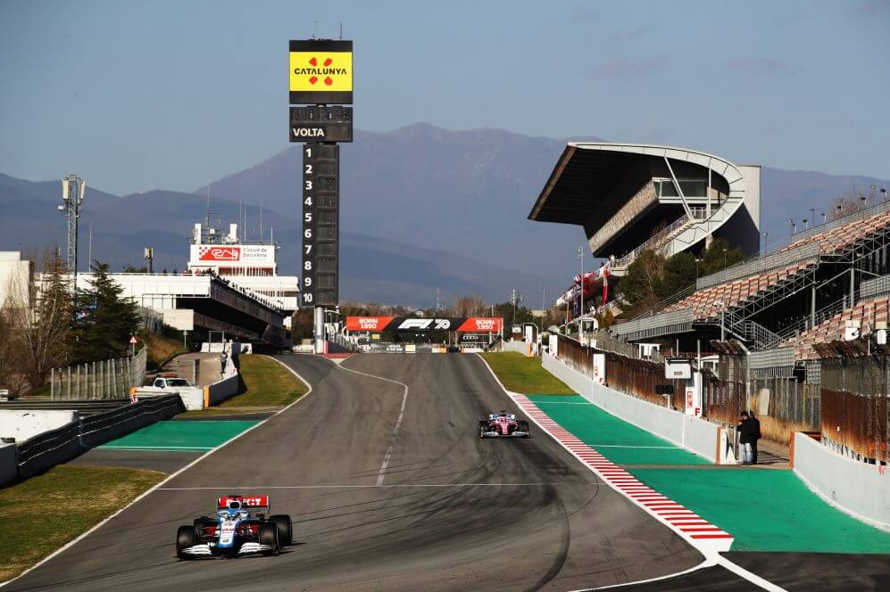 Williams F1 Em Barcelona