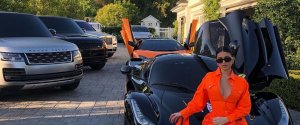 Kylie Jenner e sua coleção de carros
