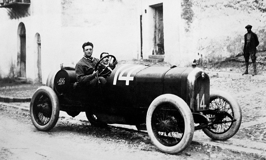 Enzo Ferrari Alfa Romeo