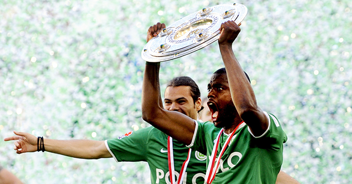 Soccer German Bundesliga Championship Wolfsburg Vs Bremen