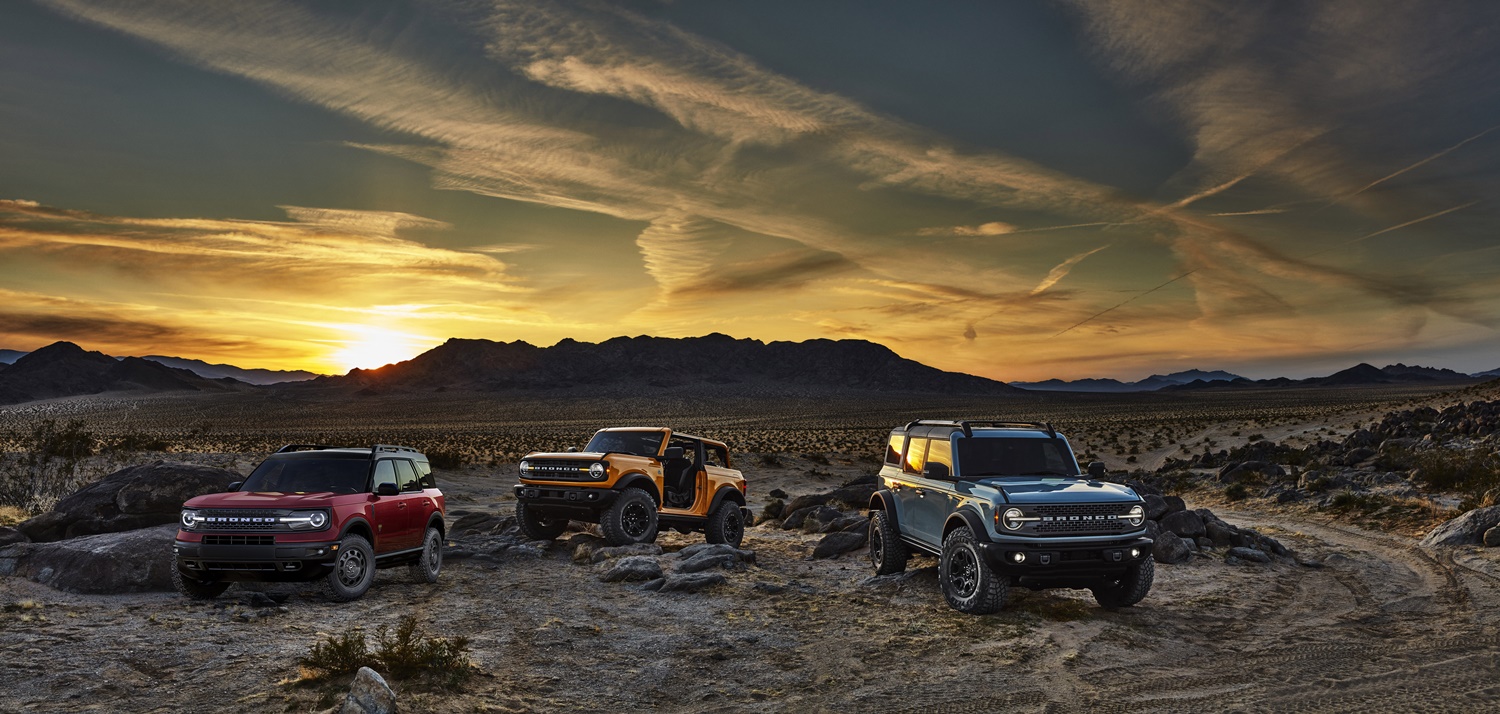 Linha Ford Bronco 2021