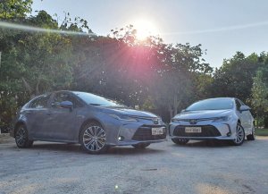 Comparativo Toyota Corolla Flex E Híbrido 2