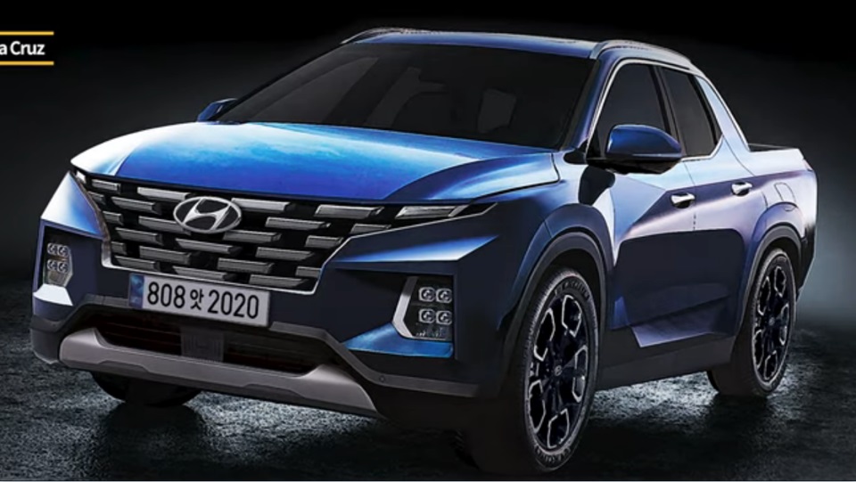 Projeção Hyundai Santa Cruz