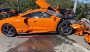 Mclaren Senna Destruído