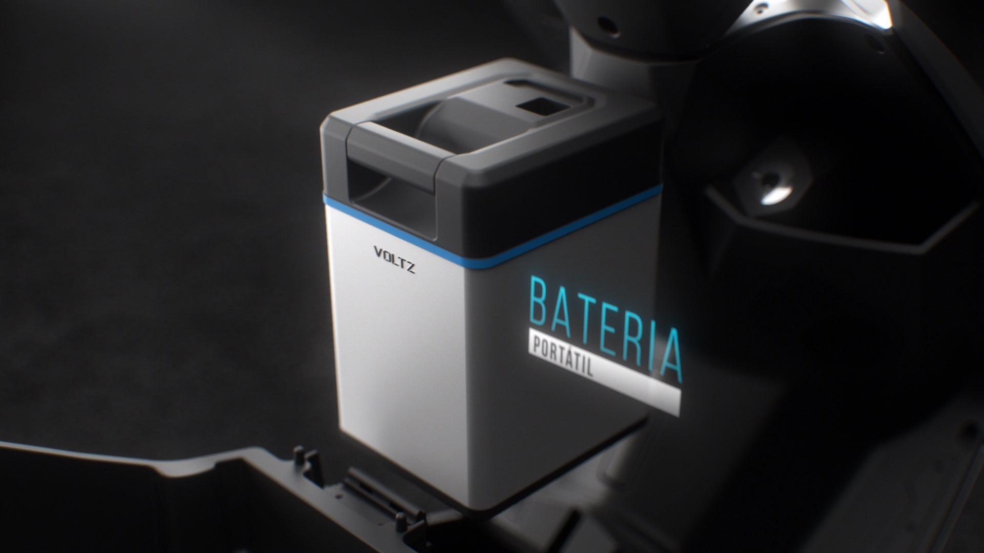 Recarga portátil da Voltz EV01