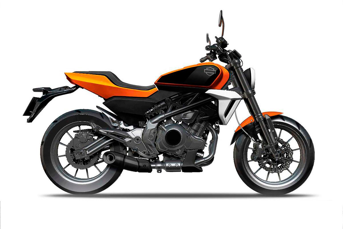 HD350, a Harley de baixa cilindrada