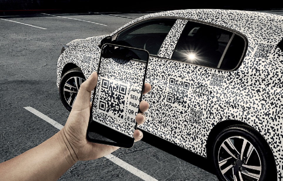 QR Car Peugeot - Campanha do novo 208