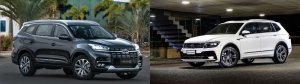 Caoa Chery Tiggo 8 Volkswagen Tiguan Allspace
