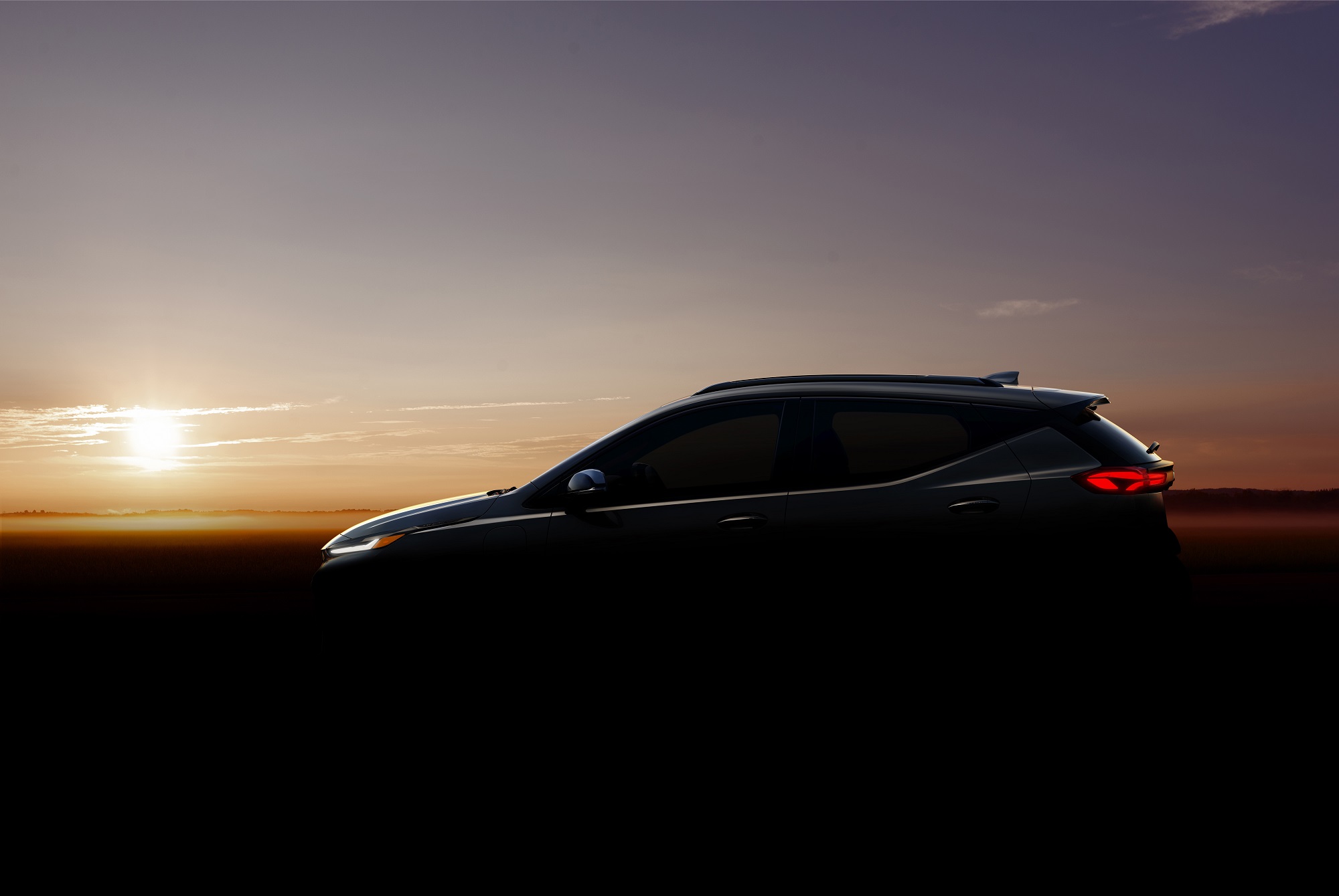 Teaser do Chevrolet Bolt EUV 2022