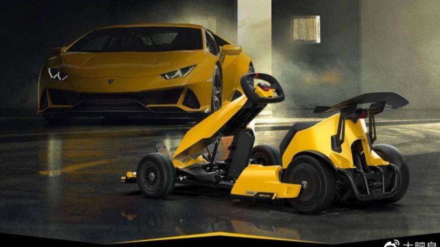 Kart elétrico da Lamborghini desenvolvido pela Xiaomi