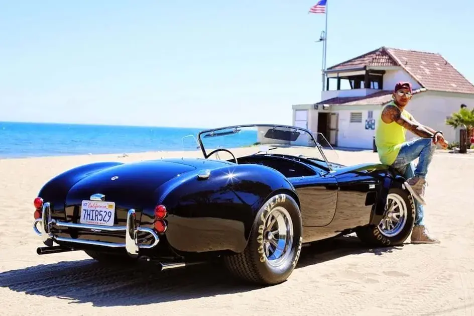 Lewis Hamilton Shelby Cobra