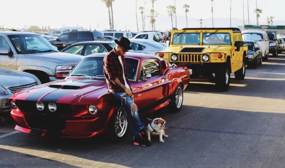 Lewis Hamilton Ford Shelby Gt 500