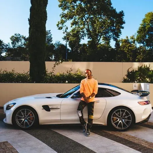 Lewis Hamilton Mercedes Benz Sl65 Amg