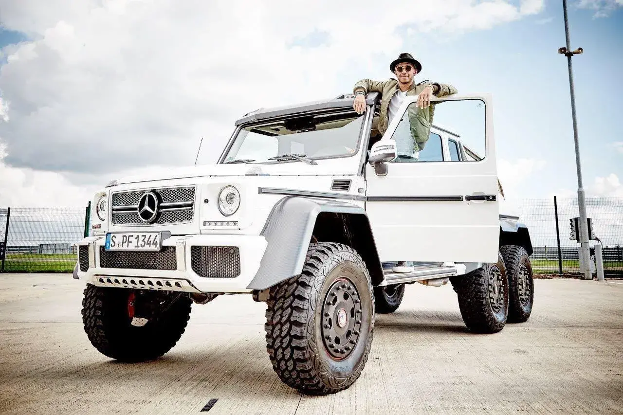 Lewis Hamilton Mercedes G63 Amg