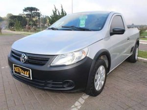 Volkswagen Saveiro Prata De 2020