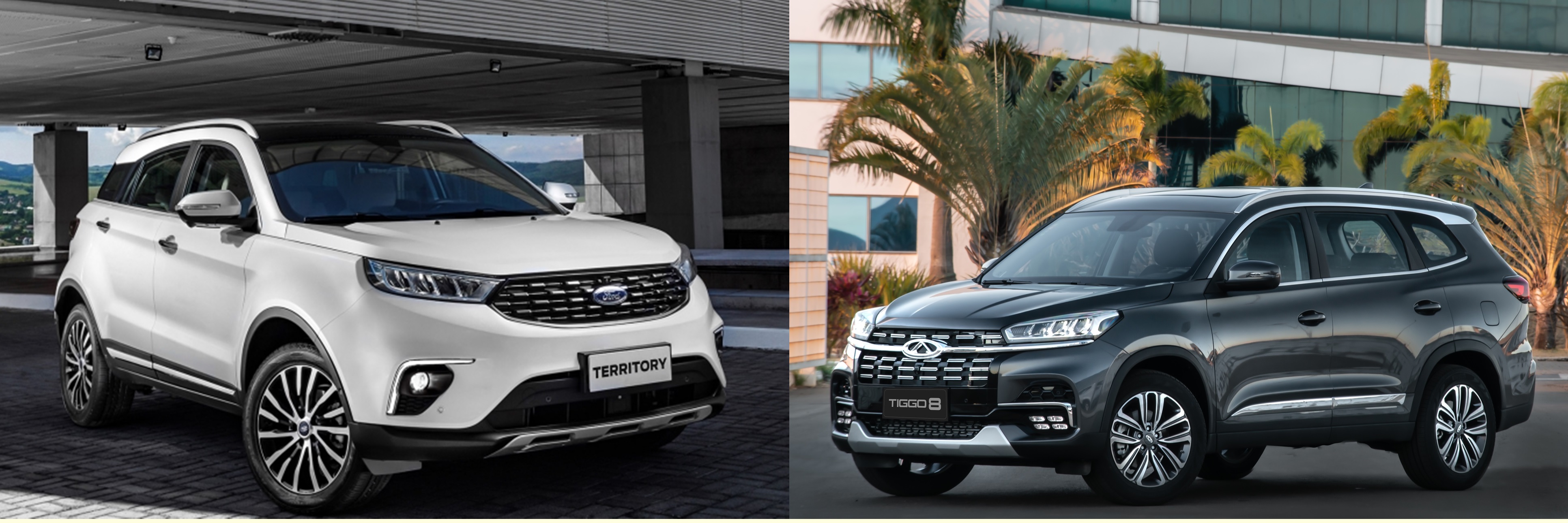 Ford Territory Vs Chery Tiggo 8