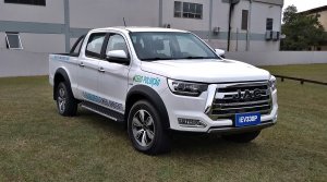 JAC iEV330p Primeira Picape Elétrica Do Mundo