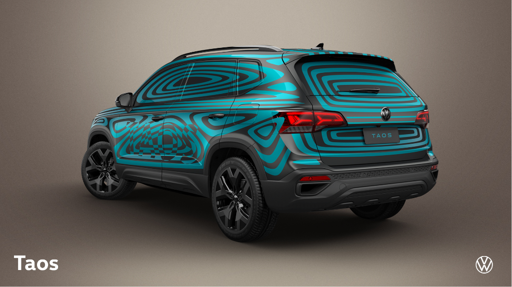 Volkswagen Taos de traseira