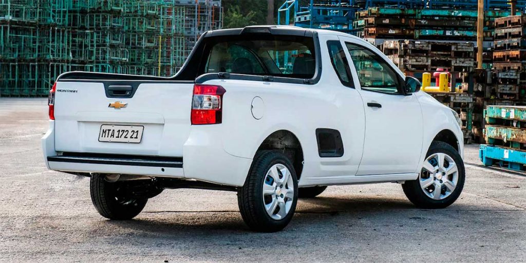 Chevrolet Montana 2021 Traseira