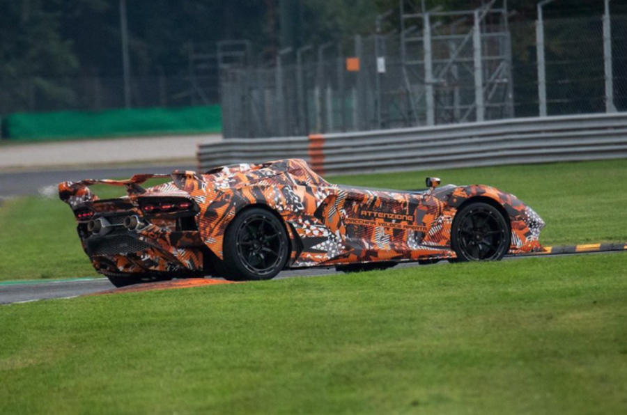 Lamborghini Sc Open Roof Teaser