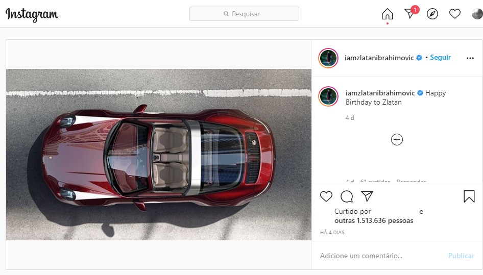 Instagram Do Ibra