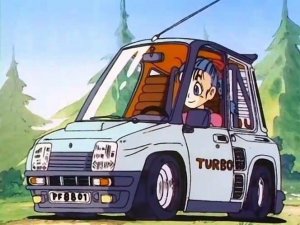 Renault 5 turbo de Dragon Ball