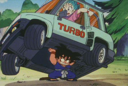 Renault 5 turbo de Dragon Ball