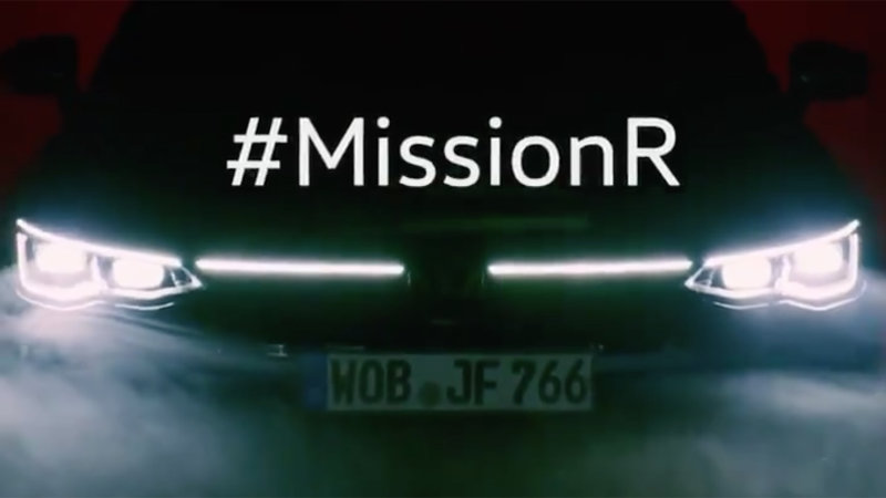 Volkswagen Golf R teaser