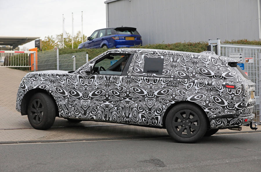 Novo Range Rover em flagra da Autocar