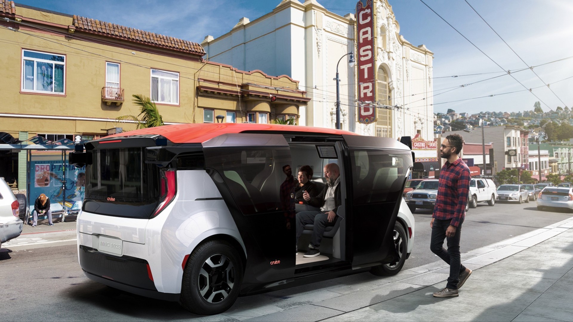 Cruise Origin Driverless Vehicle 100732680