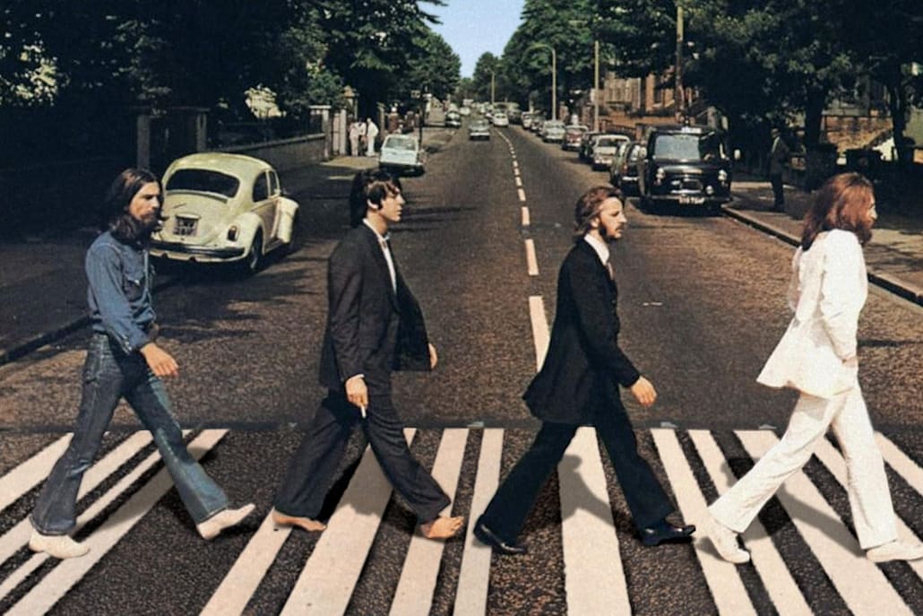 Beatles discos carros