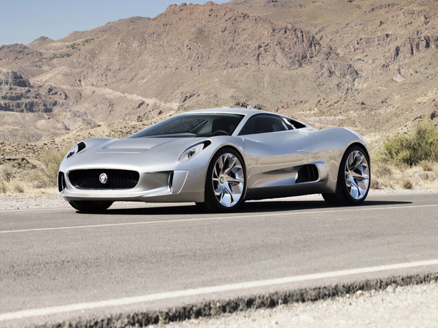 Jaguar C-X&% conceitos produção