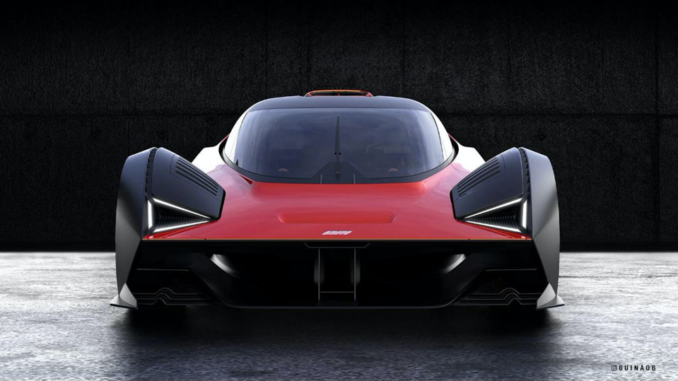 Lancia Stratos projeção do brasileiro Guilherme Araújo