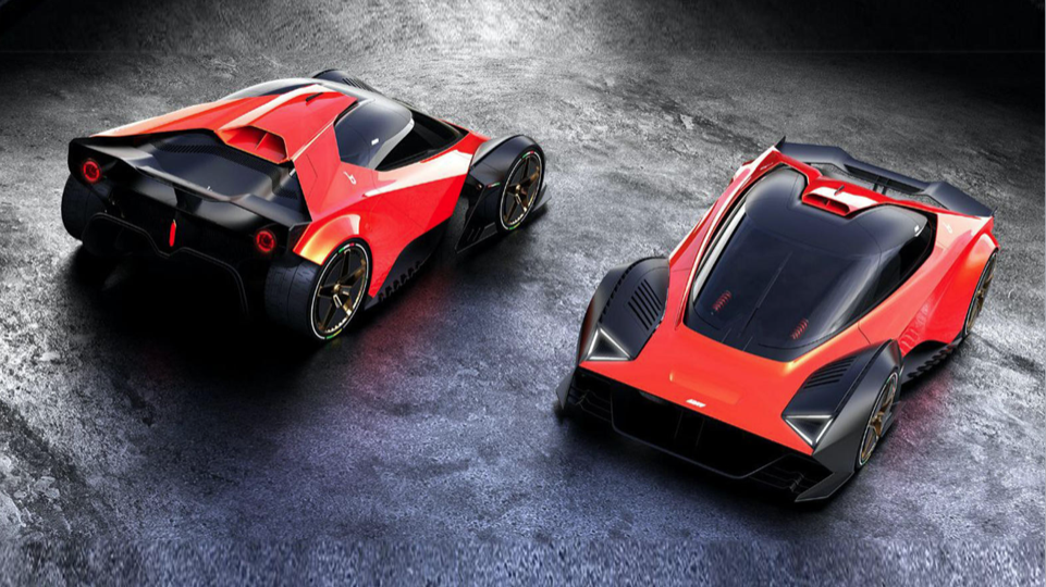 Lancia Stratos projeção do brasileiro Guilherme Araújo
