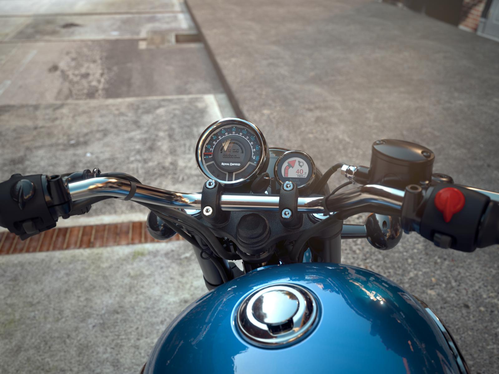 Royal Enfield Meteor 350 Navigation Pod 3cba