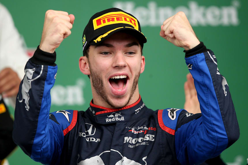 calendário F1 Pierre Gasly 2019